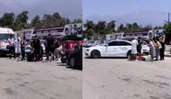 Hatay'da motosikletli kurye, otomobile çarptı! 1 yaralı
