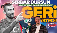 Serdar Dursun, Sakaryaspor'dan kardeşi için verdiği parayı geri istedi! Sebebi ortaya çıktı