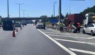 TEM Otoyolu'nda kaza: Metrelerce sürüklenen motosiklet sürücüsü öldü