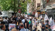 Özel sektör öğretmenleri Ankara'da gözaltına alındı