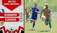 Alanyaspor, hazırlık maçında Erzurumspor'u 2-0 mağlup etti