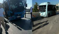 Pendik'te iki yolcu minibüsü çarpıştı: Çok sayıda yaralı var