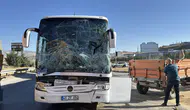 Kırıkkale'de yolcu otobüsü ile traktör çarpıştı: 4 yaralı!