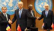 TBMM Başkanı Kurtulmuş'tan Cenevre'de mevkidaşlarıyla ikili temas!