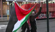New York'ta Filistin'e destek gösterisi!