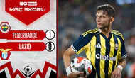 Fenerbahçe, sahasında Lazio'yu tek golle geçti