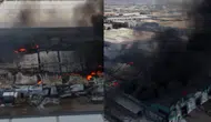 Kayseri'de mobilya fabrikasında yangın!