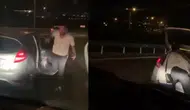 Ankara'da dehşet anları: Trafikte baltalı saldırı!
