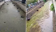 Gemlik Körfezi'nde utanç görüntüsü! Atıklar denize karıştı