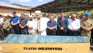 Elazığ’da maden göçüğünde hayatını kaybeden işçi defnedildi