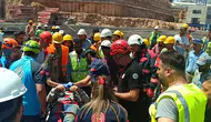 Malatya’da inşaat şantiyesinde kaza: Bir işçi yaralandı