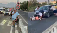 Muğla'da dehşet dolu anlar: Önce çarptı, sonra kadını ezerek kaçmaya çalıştı!