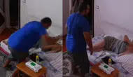 Denizli'de evlat dehşeti: Annesini döven doktorun görüntüleri kan dondurdu!