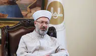 Ali Erbaş’tan 'Kudüs ve Filistin Davasını Destekleme Kampı'na ziyaret