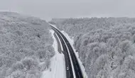 Bolu Dağı kara büründü, eşsiz görüntüler oluştu!