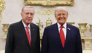 Cumhurbaşkanı Erdoğan, Donald Trump ile görüştü