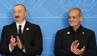Azerbaycan Cumhurbaşkanı Aliyev, İranlı mevkidaşı Pezeşkiyan ile görüştü