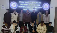 Bursa'da 13 düzensiz göçmen ve 4 organizatör yakalandı