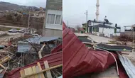 Konya’da şiddetli fırtına hayatı olumsuz etkiledi: Elektrik hatları koptu, çatılar uçtu!