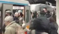 İstanbul Esenler'de metro raydan çıktı! Seferlerde aksama