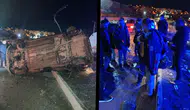 Van'da otomobil takla attı : 2 kişi yaralandı