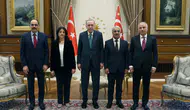 Cumhurbaşkanı Erdoğan, DEM Parti heyetini kabul etti!