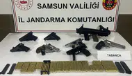 Samsun'da ruhsatsız silah operasyonu : 1 şüpheli tutuklandı