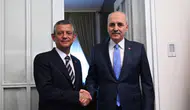 TBMM Başkanı Kurtulmuş, CHP lideri Özgür Özel ile görüştü