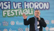 Bakan Bak, Esenler'de düzenlenen '11. Hamsi ve Horon Festivali'ne katıldı