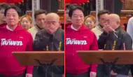 Tayvanlı yetkili, canlı yayında Devlet Başkanı Lai'nin üzerine kustu
