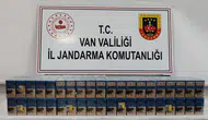 Van'da 720 paket kaçak sigara ele geçirildi