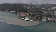 İstanbul Boğazı kahverengi ve bulanık oldu
