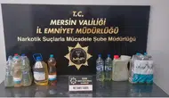Mersin'de sıvı uyuşturucu operasyonu : 27 litre uyuşturucu ele geçirildi , 3 şüpheli tutuklandı
