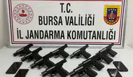 Bursa'da silah kaçakçılığı operasyonu :  4 kişi tutuklandı
