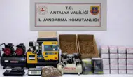 Antalya'da kaçakçılık operasyonu : 17 kilogram tütün ele geçirildi