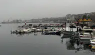Tekirdağ'da sis etkili oldu, balıkçılar denize açılamadı