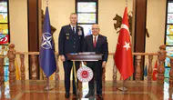 Bakan Güler, Avrupa Müttefik Kuvvetleri Yüksek Komutanı Grynkewich’i kabul etti