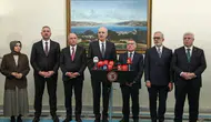 TBMM Başkanı Kurtulmuş, AK Parti grubunu ziyaret etti