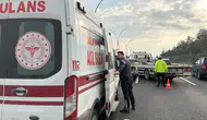 Ankara'da 4 araçlı zincirleme kazada 3 kişi yaralandı