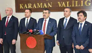 Milli Eğitim Bakanı Yusuf Tekin Karaman'da açıklamalarda bulundu