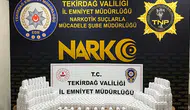 Tekirdağ'da narkotik operasyonu : Zuladan 81 bin 700 sentetik ecza çıktı