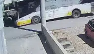Karaman’da otobüs ile motokurye çarpıştı : 1 yaralı