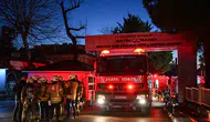 Sarıyer'de hastanede yangın çıktı