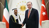 Cumhurbaşkanı Erdoğan Kuveyt Emiri ile görüştü