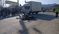 Burdur'da kamyonet ile çarpışan motosiklet sürücüsü hayatını kaybetti