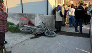 Hatay Samandağ’da feci kaza : Otomobille çarpışan motosikletli ağır yaralandı!