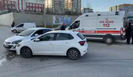 Edirne'de otomobiller çarpıştı : 2 yaralı