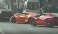 Bursa’da Lamborghini ve Ferrari sürücülerine 100 bin TL ceza kesildi