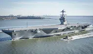ABD uçak gemisi USS Gerald Ford Hırvatistan'da