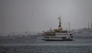 İstanbul'da vapur seferlerine hava engeli